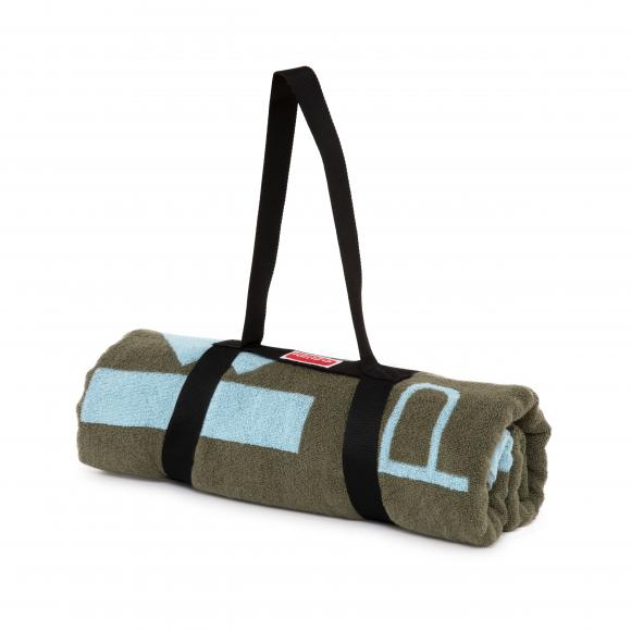 Kenzo K Label Beach Towel Aqua