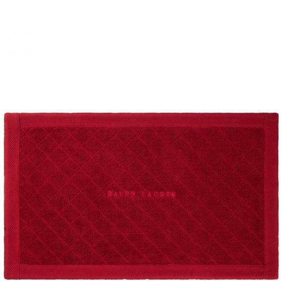 Ralph Lauren Home Avenue Bath Mat Carmin
