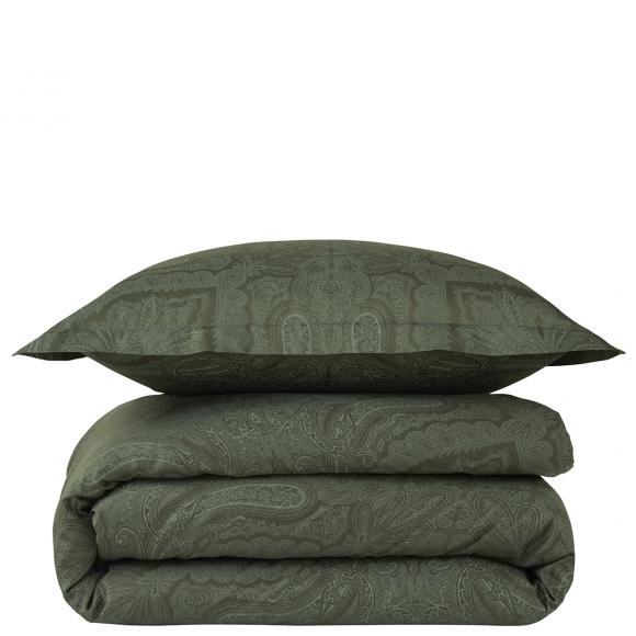 Ralph Lauren Home Doncaster Dark Green Duvet Cover