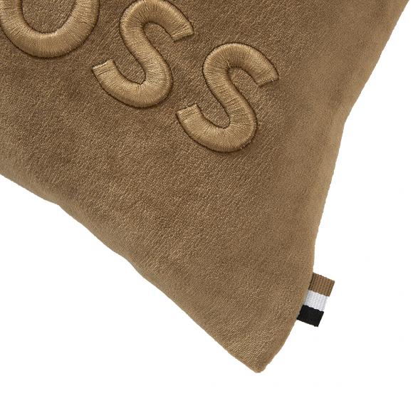 Boss Home Bold Logo Camel Cushion Cover 