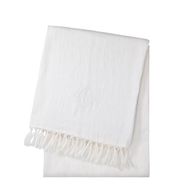 Ralph Lauren Home Aldrich White Throw 
