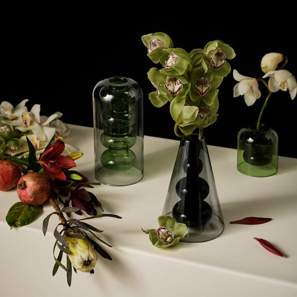 Tom Dixon Bump Vase Cone Black