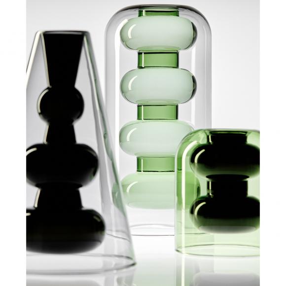 Tom Dixon Bump Vase Cone Black