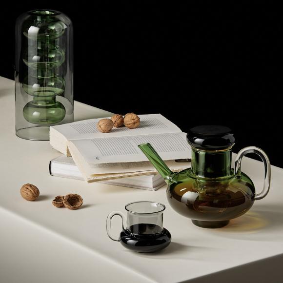 Tom Dixon Bump Vase Tall Green 