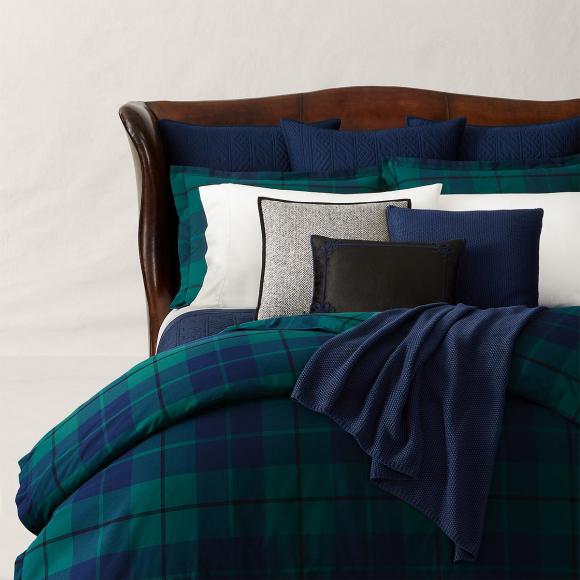 Ralph Lauren Home Hanley Black Cushion Cover