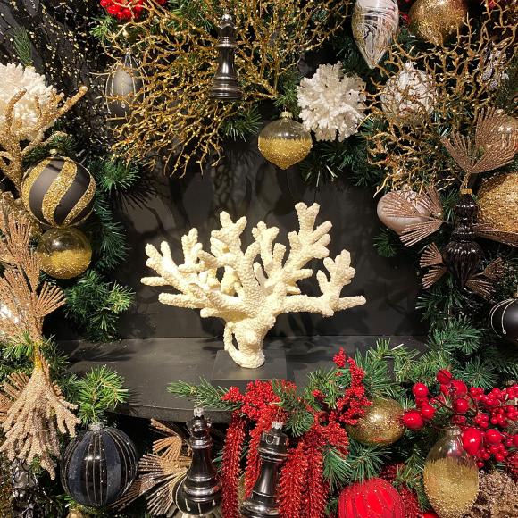 Goodwill GLASS SEQ.STRIPE BALL/FIN.ORNAMENT