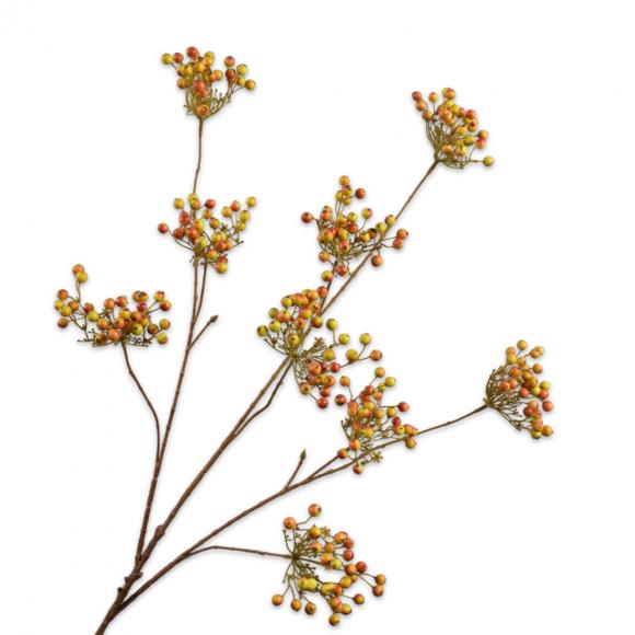 Silk-Ka BERRY SPRAY rd/grn 96cm