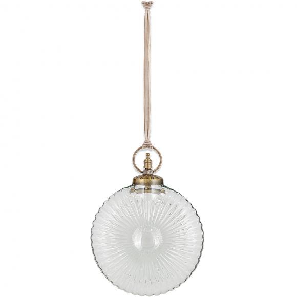 Nkuku Sundara Giant Bauble - Clear - Small