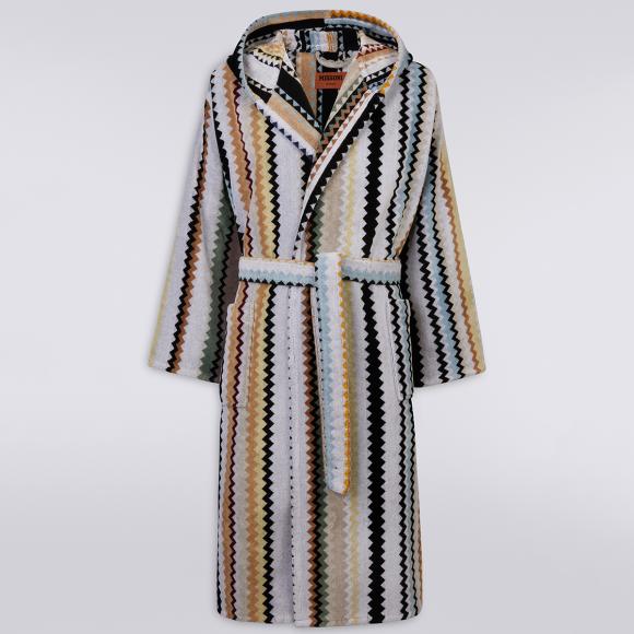 Missoni Home Collection Curt 160 Multi Black Hooded Robe