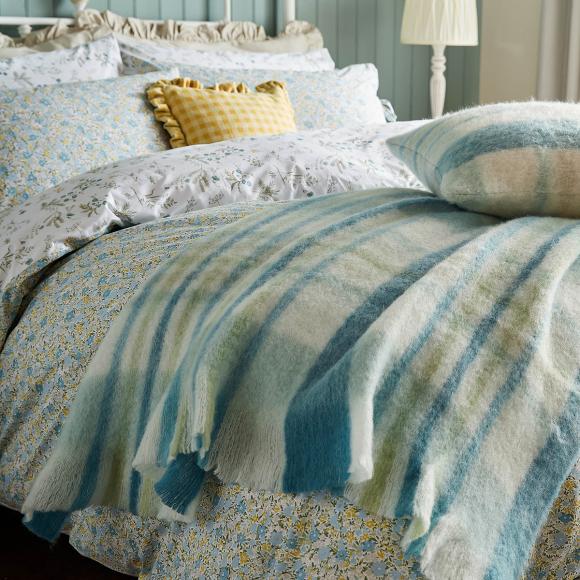 Laura Ashley Loveston Newport Blue Duvet Set