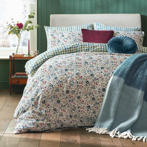 Laura Ashley Rosa Sancta Duvet Cover Set