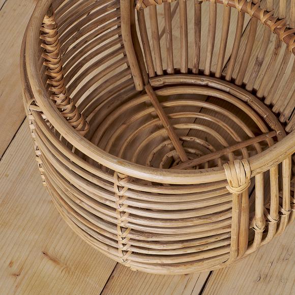 Nkuku Haramu Rattan Basket - Natural