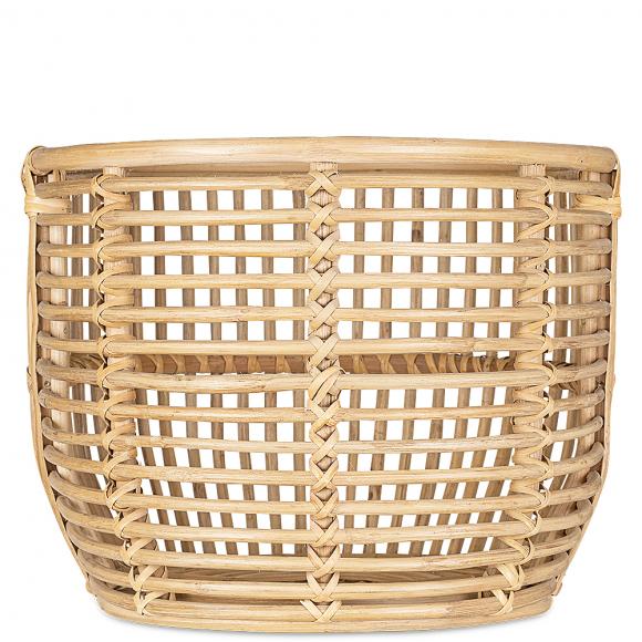 Nkuku Haramu Rattan Basket - Natural