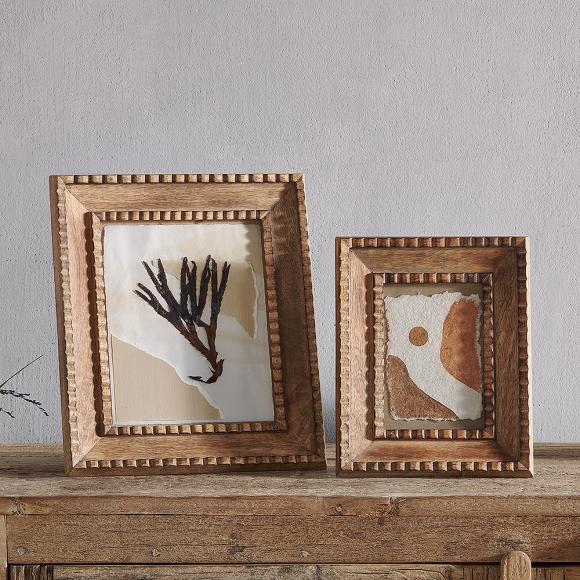 Nkuku Hansika Mango Wood Frame - Natural