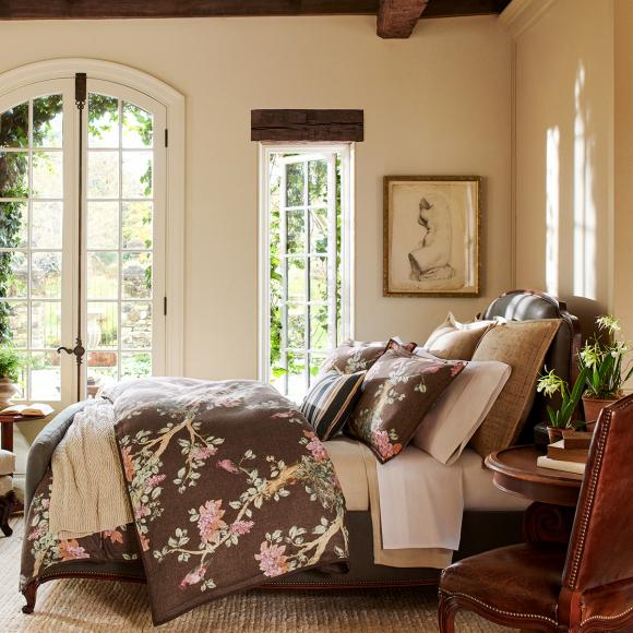 Ralph Lauren Home Brinly Brown Duvet Cover