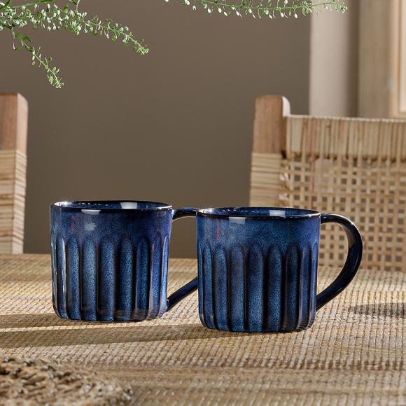 Nkuku Moda Mug - Set of 2 - Deep Blue