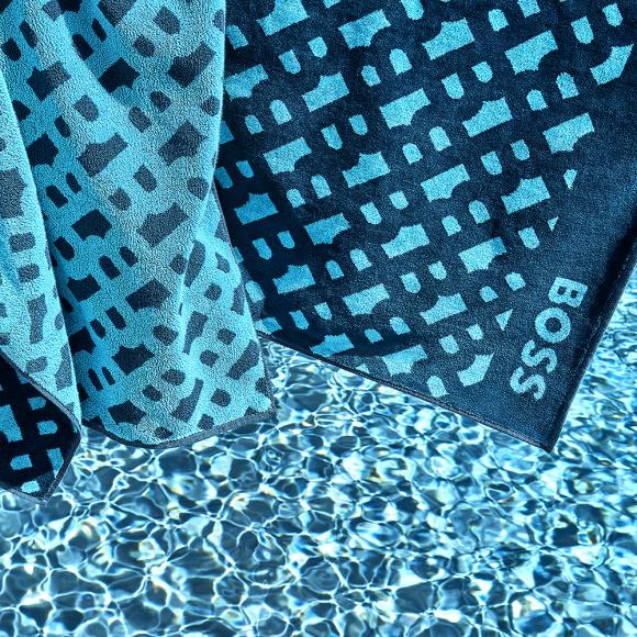 Boss Home B Colour Beach Towel - Pacific 