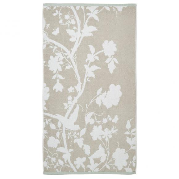 Laura Ashley Oriental Garden Towels Dove Grey