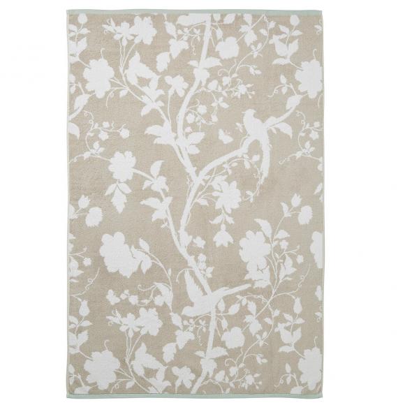 Laura Ashley Oriental Garden Towels Dove Grey