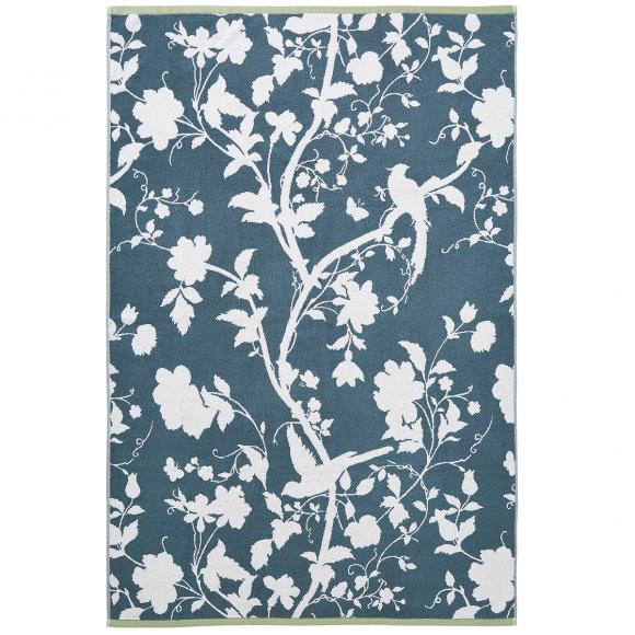 Laura Ashley Oriental Garden Towels Dusky Seaspray
