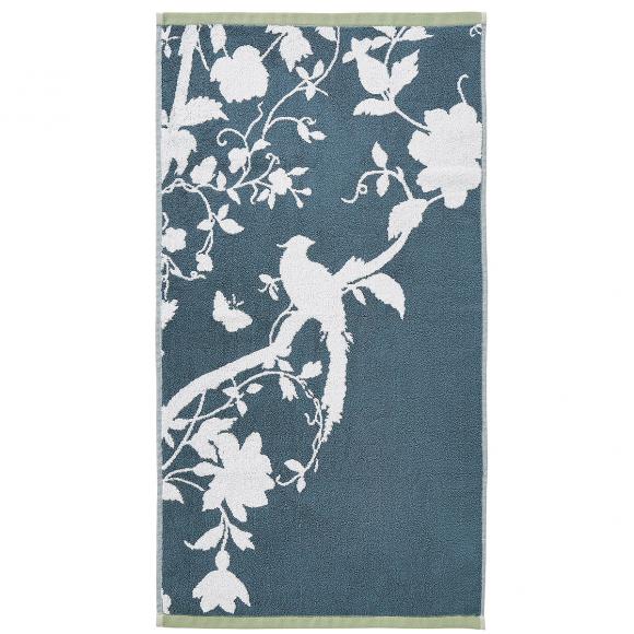 Laura Ashley Oriental Garden Towels Dusky Seaspray