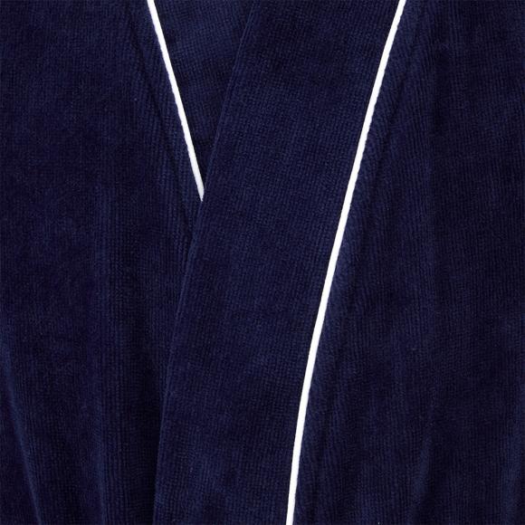 Ralph Lauren Home Park Row Sheared Robe Navy 