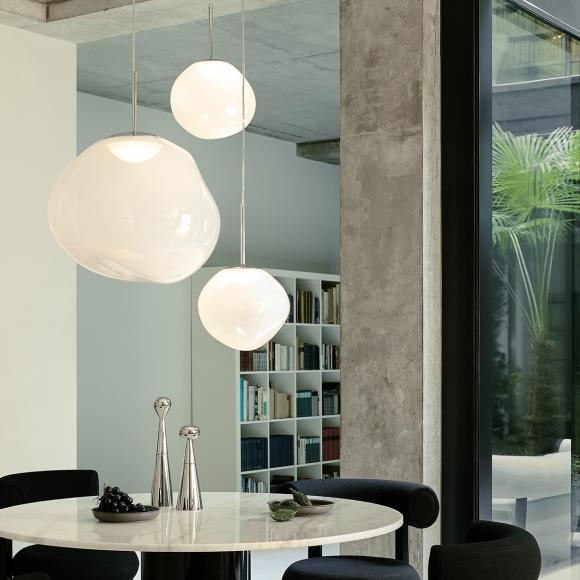 Tom Dixon Melt LED Pendant System Trio Opal/Gold