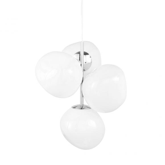 Tom Dixon Melt LED Chandelier Mini Opal/Silver
