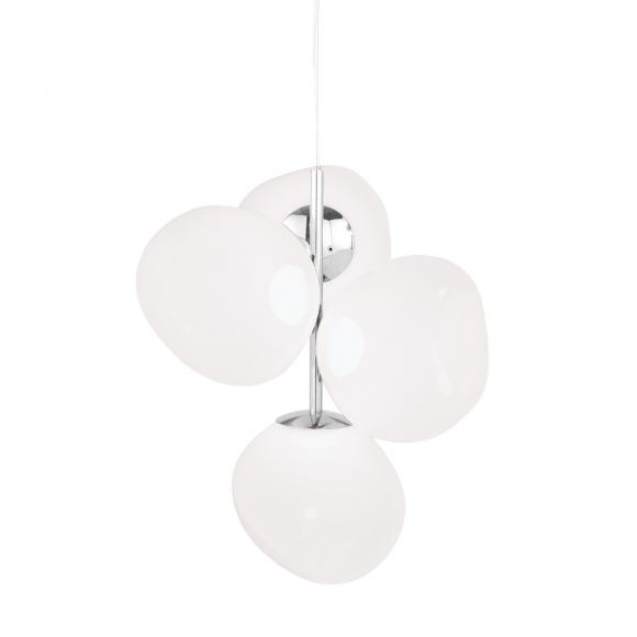 Tom Dixon Melt LED Chandelier Mini Opal/Silver