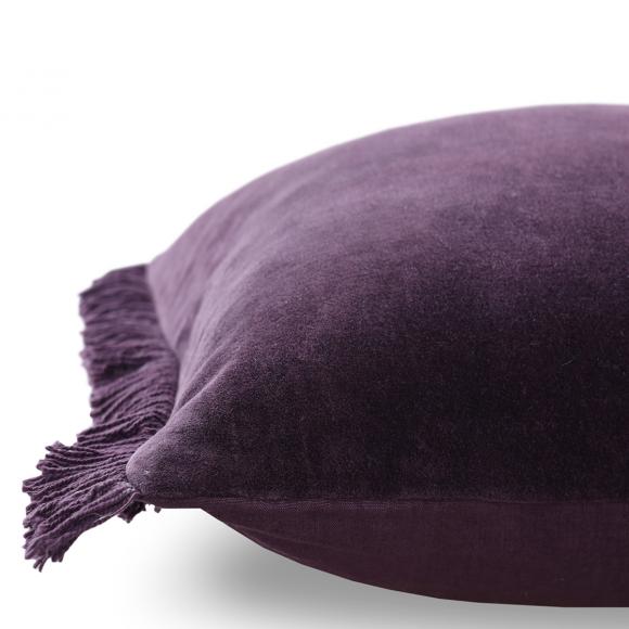 MM Linen Sabel Plum Oblong Cushion