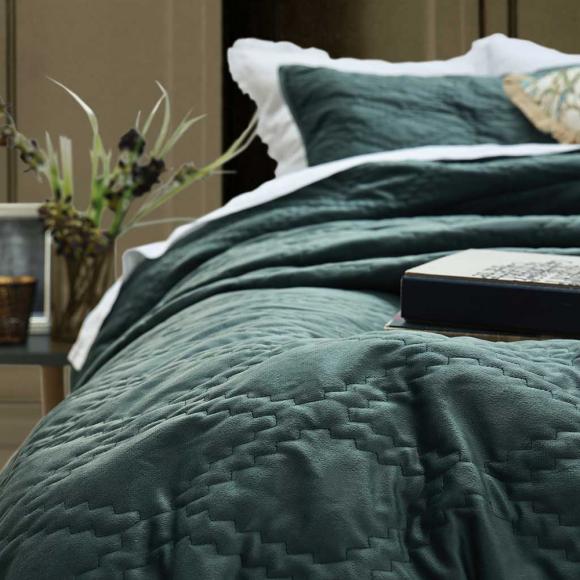 MM Linen Aurum Bedspread Set Storm