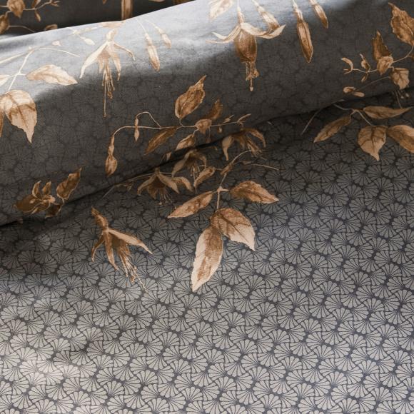 Bedding House Khai Anthracite Duvet Cover Set