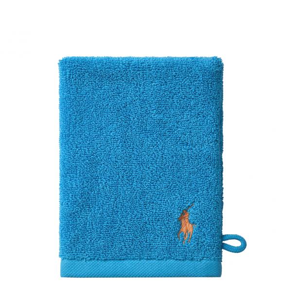 Ralph Lauren Home Polo Player II Towels Cove Blue