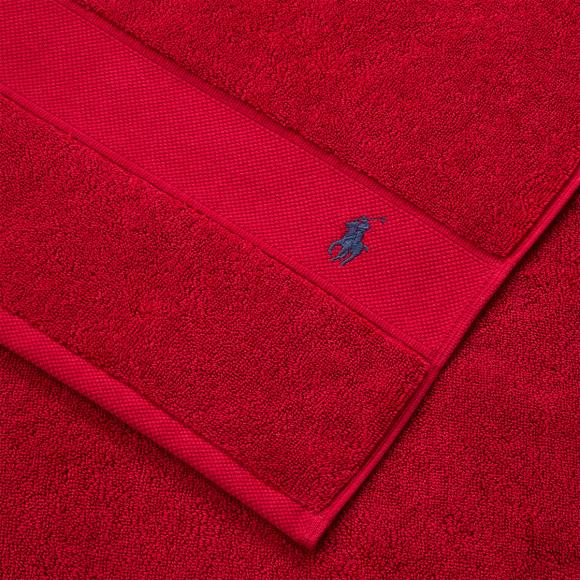 Ralph Lauren Home Polo Player II Towels Red 2000