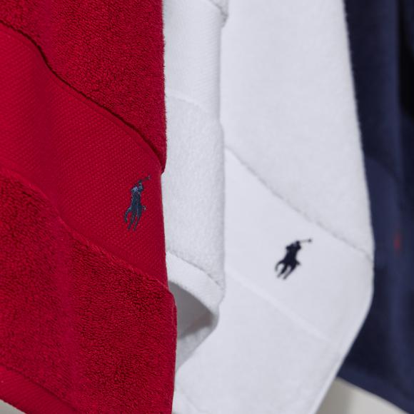 Ralph Lauren Home Polo Player II Towels Red 2000