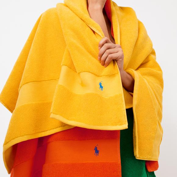 Ralph Lauren Home Polo Player II Towels Yellowfin