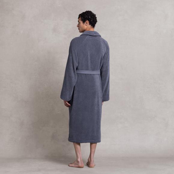 Ralph Lauren Home Polo Player II Shawl Robe Barclay Heather 