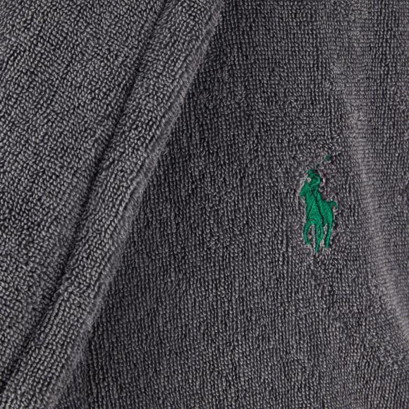 Ralph Lauren Home Polo Player II Shawl Robe Barclay Heather 