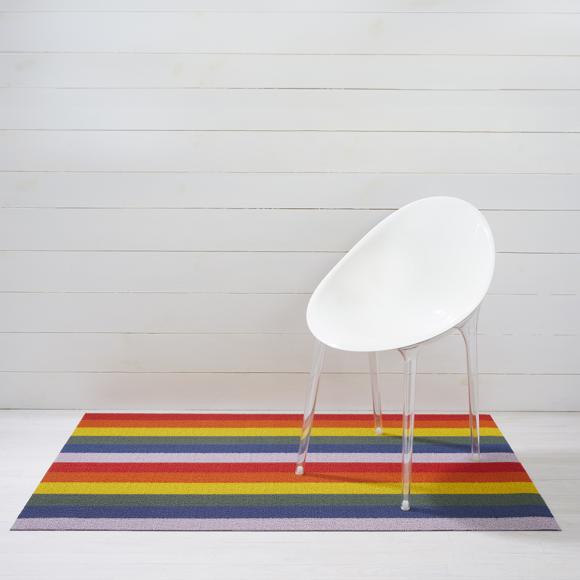 Chilewich Pride Stripe Shag Mat