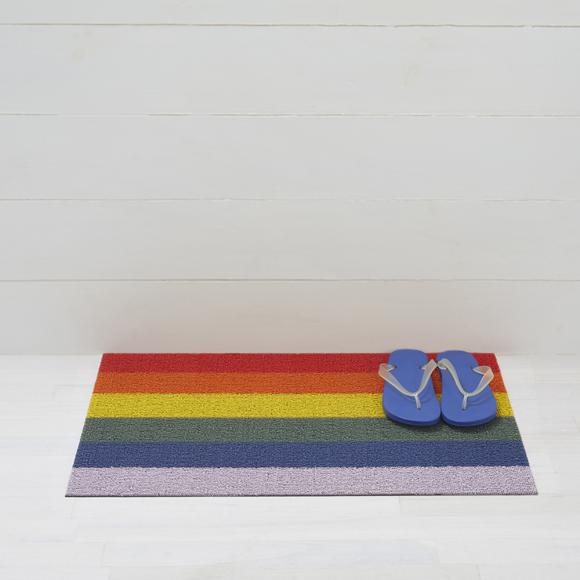 Chilewich Pride Stripe Shag Mat