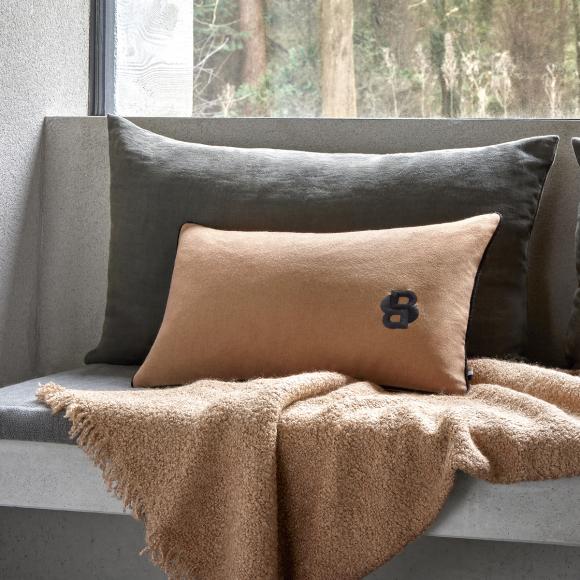 Boss Home Double B Rosewood Cushion Cover 