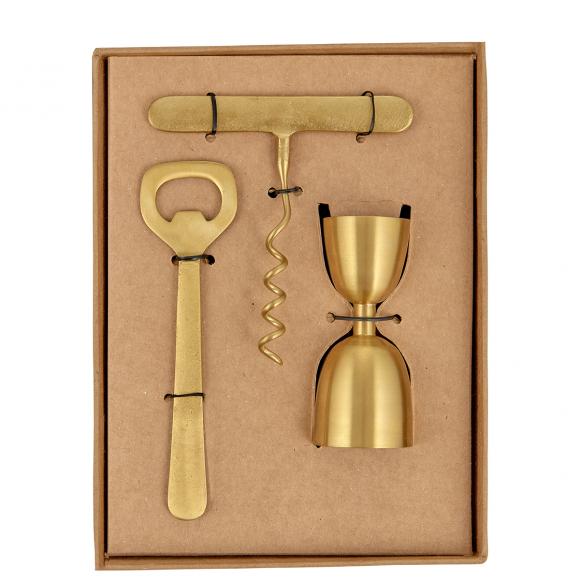 Nkuku Rahuri Drinks Accessories - Brass 