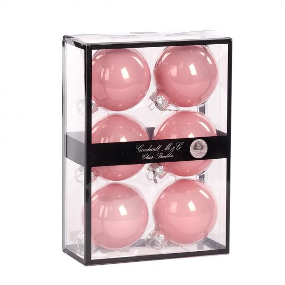 Goodwill Glass Uni Ball Opaque Pink (box of 6)