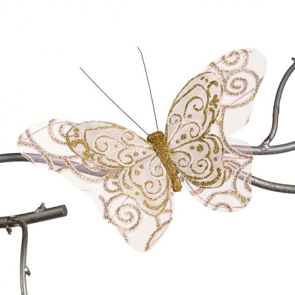 Goodwill Sheer Plume Butterfly on Clip