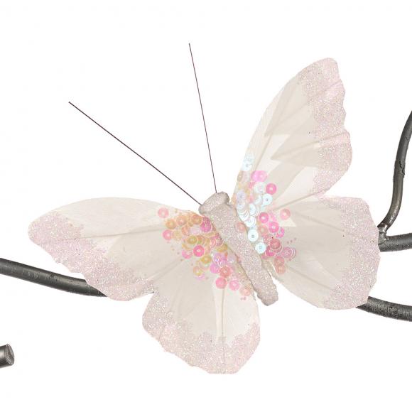 Goodwill Plume Iridescent Butterfly on Clip