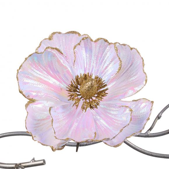 Goodwill Fabric Metallic Magnolia on Clip