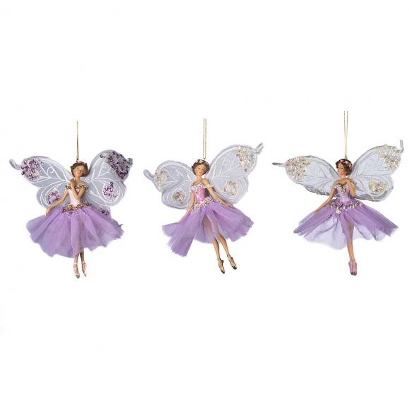 Goodwill Tulle Big Wing Fairy Ornament