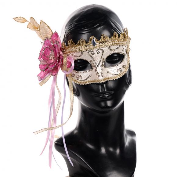 Goodwill Floral Rose Mask Ornament (Table Top)