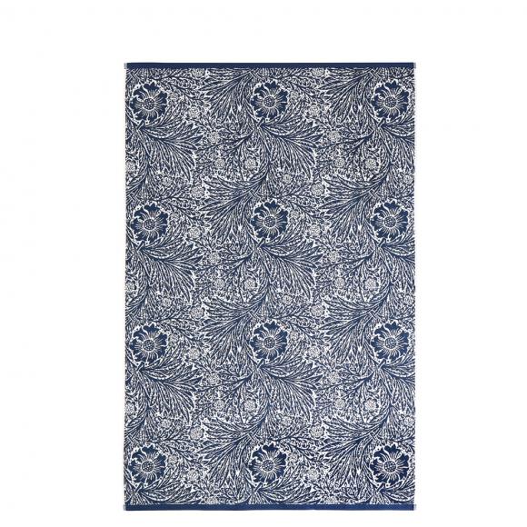 William Morris At Home Marigold Towel Prussian Blue