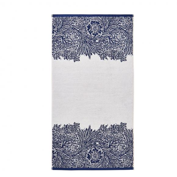 William Morris At Home Marigold Towel Prussian Blue